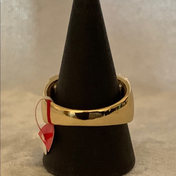Elegant 14K Gold Plated Women's Ring size 10 - Picture 5 of 6